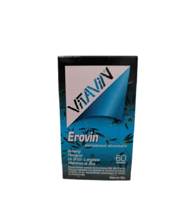 Vitavin Erovin Ginseng 60 Comprimés