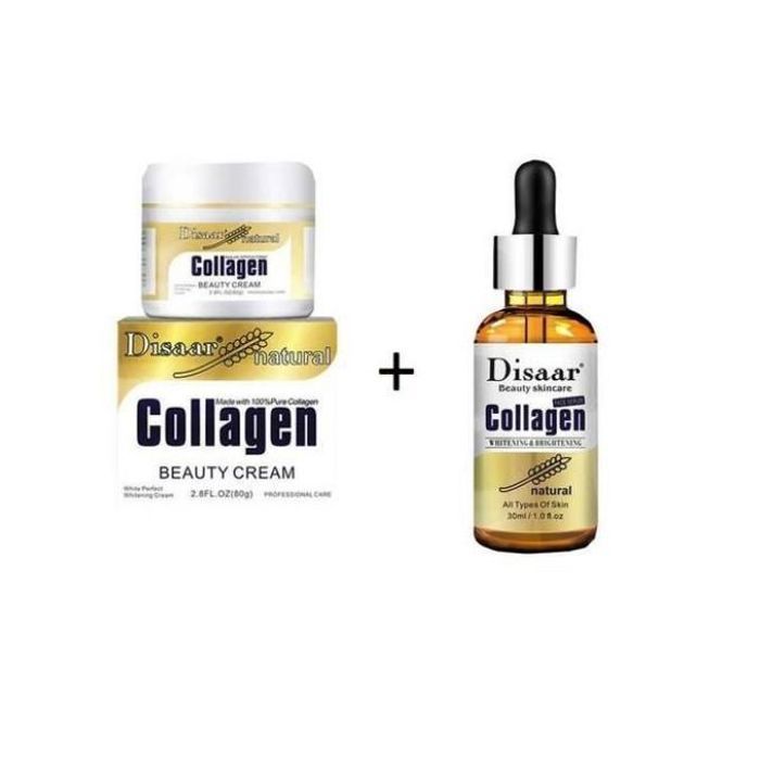Pack Soin de Visage crème collagène + sérum collagène