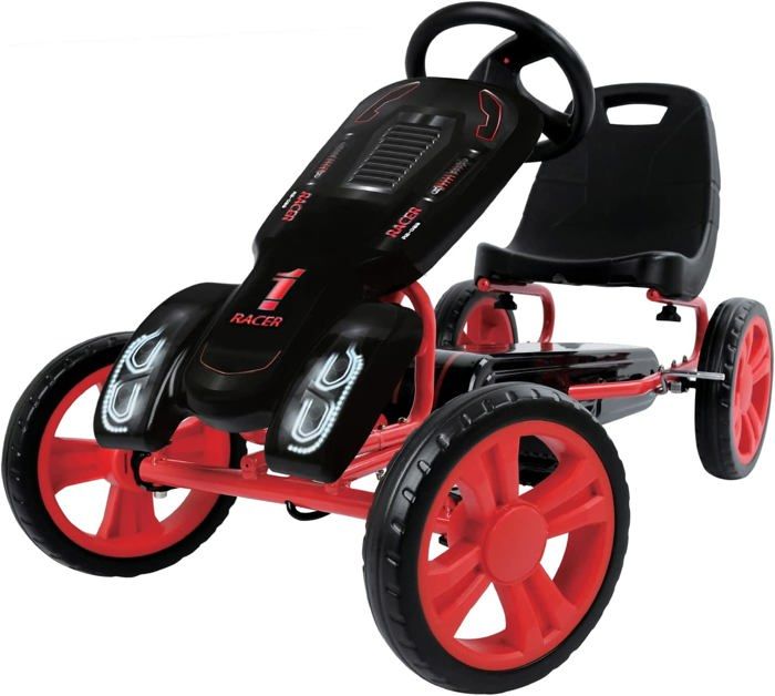 kart à pédales Racer Red