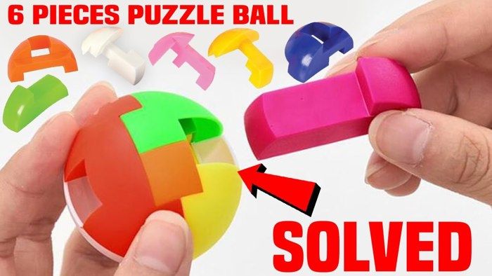 Fidget Mini Puzzle Balle ( 1 unité )