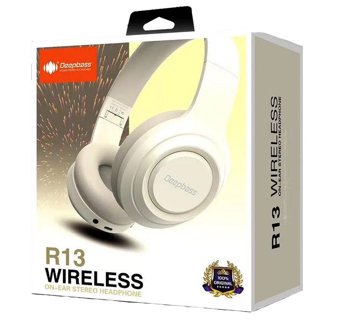 Casque Bandeau Sans Fil Microphone Portable Deepbass R13 écouteurs stéréo de jeu Pour téléphone smartphone