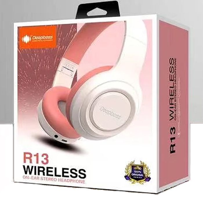 Casque Bandeau Sans Fil Microphone Portable Deepbass R13 écouteurs stéréo de jeu Pour téléphone smartphone