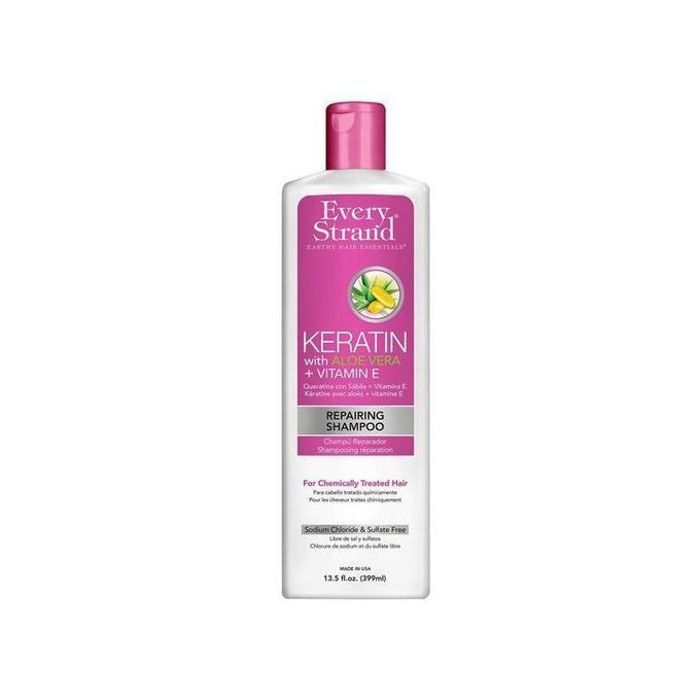 Every Strand Shampooing réparateur à la vitamine E avec Aloe Vera et Kératine