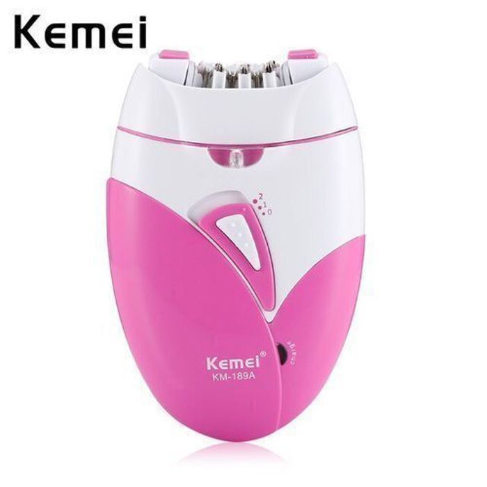 Épilateur - KEMEI - KM-189A - USB Rechargeable - Épilation Électrique - Pratique et Indolore