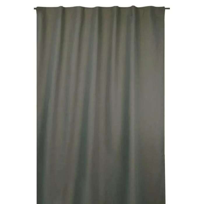 Rideau douche 180x180 bathlux polyester gris