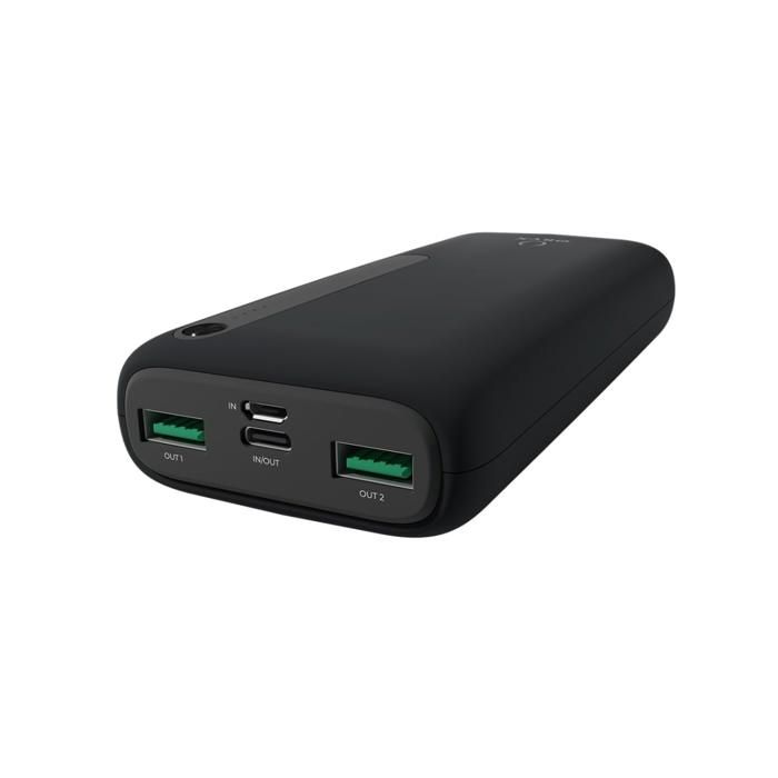 Power bank Oryx charge rapide 20000 mAh Type-C 20W et USB QC3.0 18W