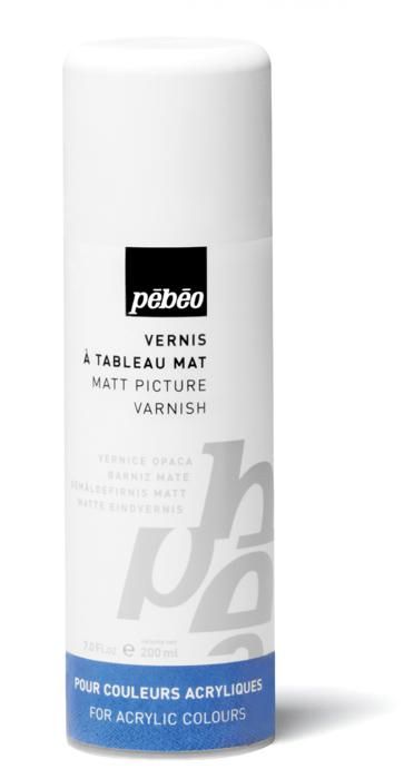 ARTIST ACRYLICS 200 ML VERNIS MAT PHASE SOLVANT EN SPRAY