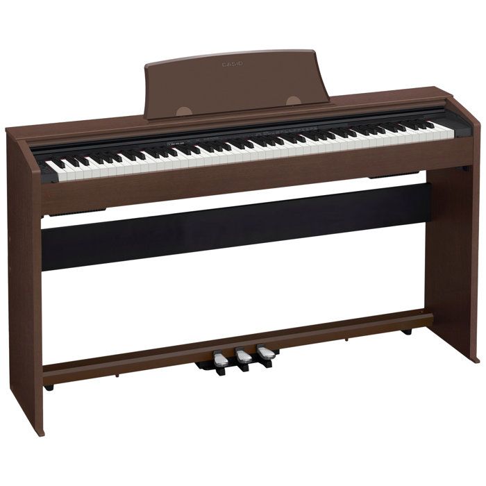 PIANO DIGITAL MARRON