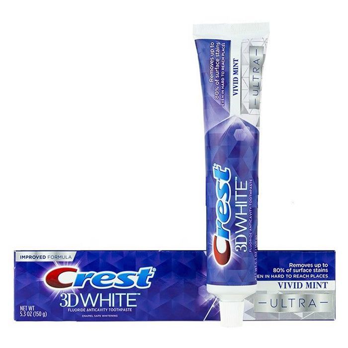 Crest 3D WHITE VIVID MINT ULTRA DENTIFRICE