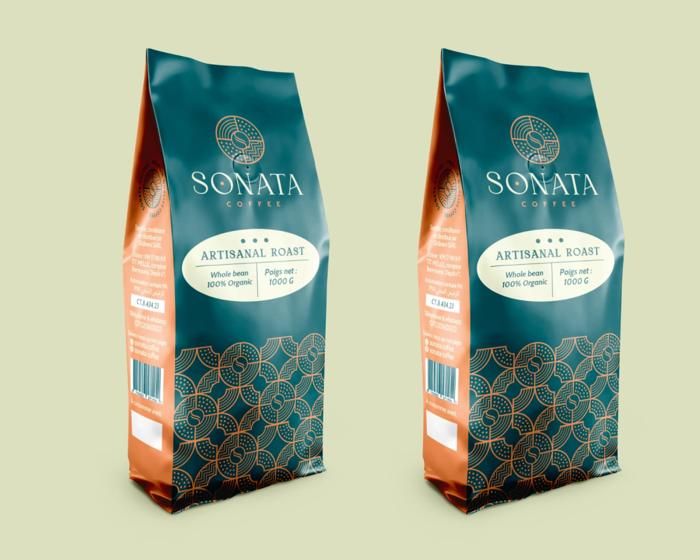 Café en grain Mélange Sonata Vert 1KG