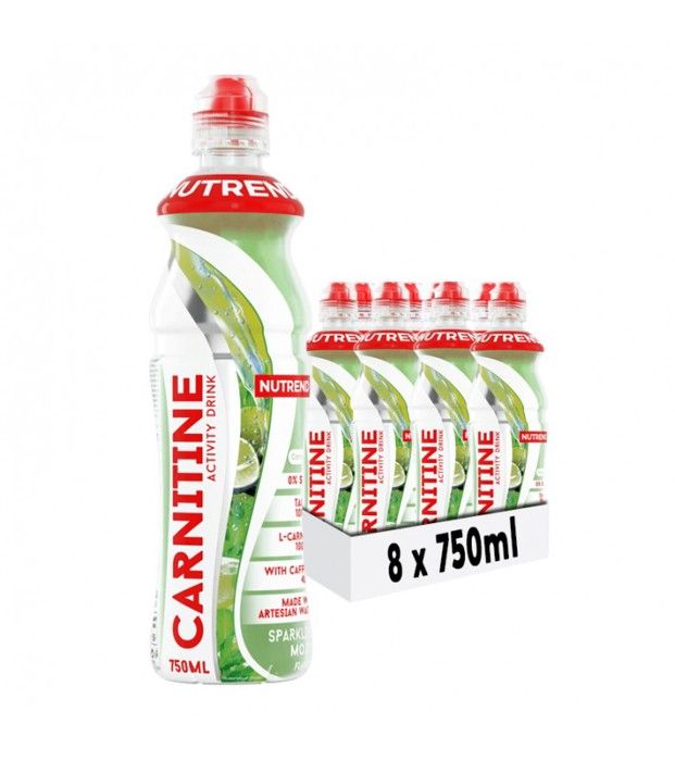 Carnitine activity drink Mojito avec cafeine 8x750ml