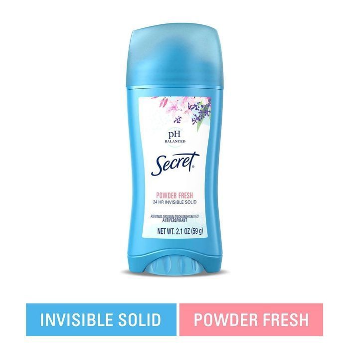 Secret Anti-transpirant, Déodorant au pH équilibré, Poudre fraîche - Made in USA