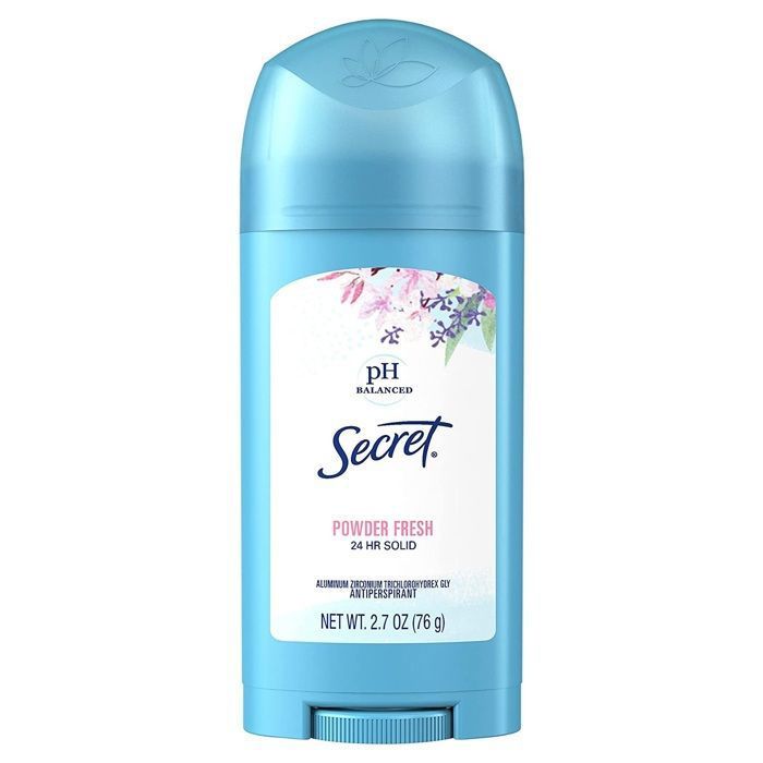 Secret Anti-transpirant, Déodorant au pH équilibré, Poudre fraîche - 76g - Made in USA
