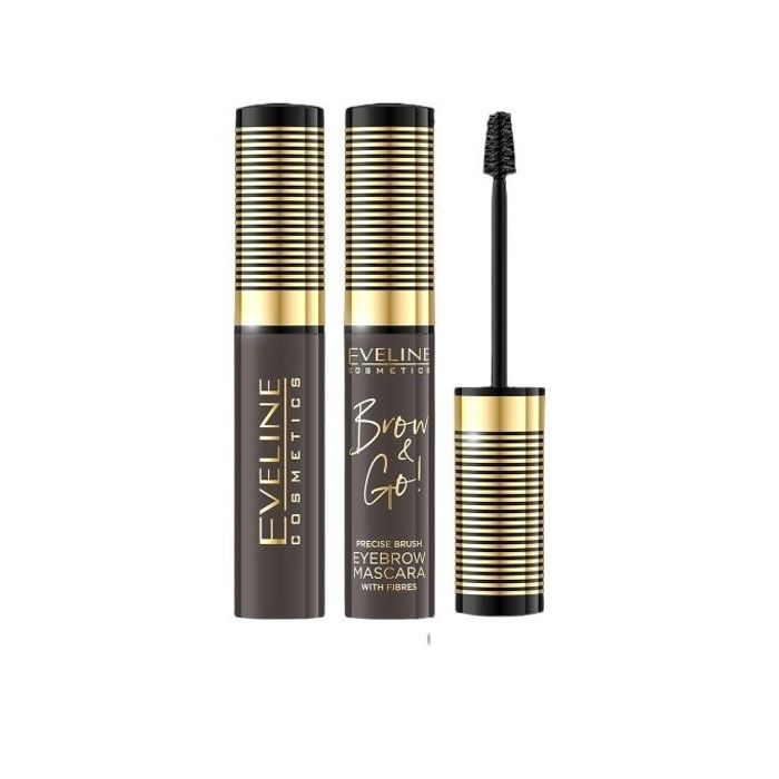 Eveline Cosmetics BROW & GO! Mascara À Sourcils - 6ml - 02 Dark