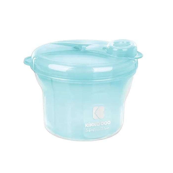 Boite doseuse de lait en poudre 2en1 Bleu clair