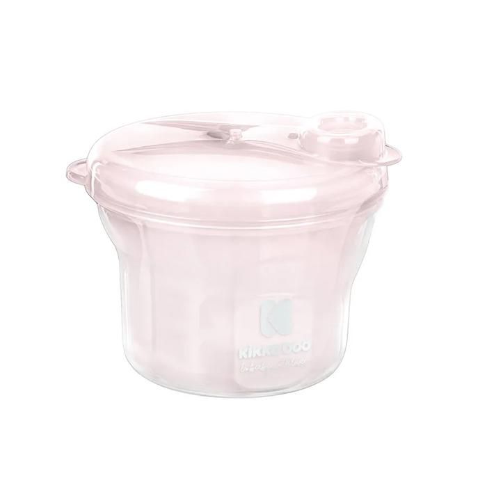 Boite doseuse de lait en poudre 2en1 Rose clair