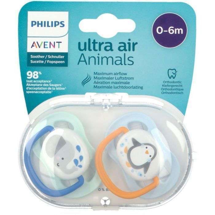 Sucette ultra air animals boy