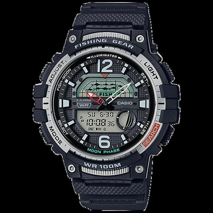 Casio -  WSC-1250H-1AVDF- Double montre sport digital & analogique bracelet caoutchouc