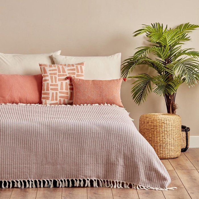 Couvre-Lit Double Nature Lilas (200x235 cm)