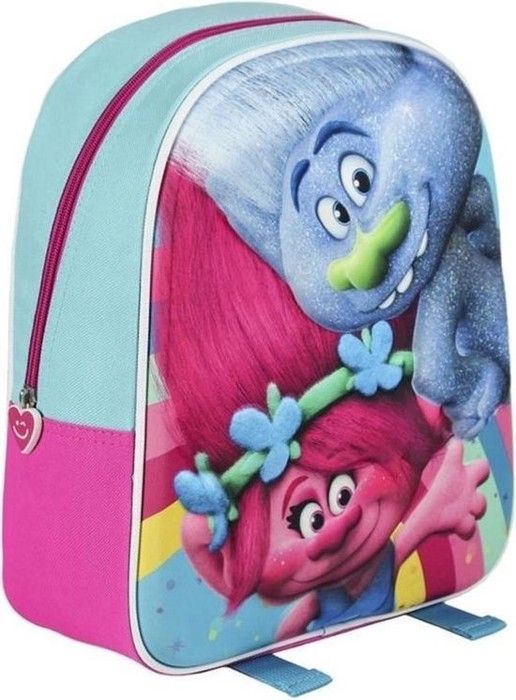 SAC A DOS 3D TROLLS 32X28CM