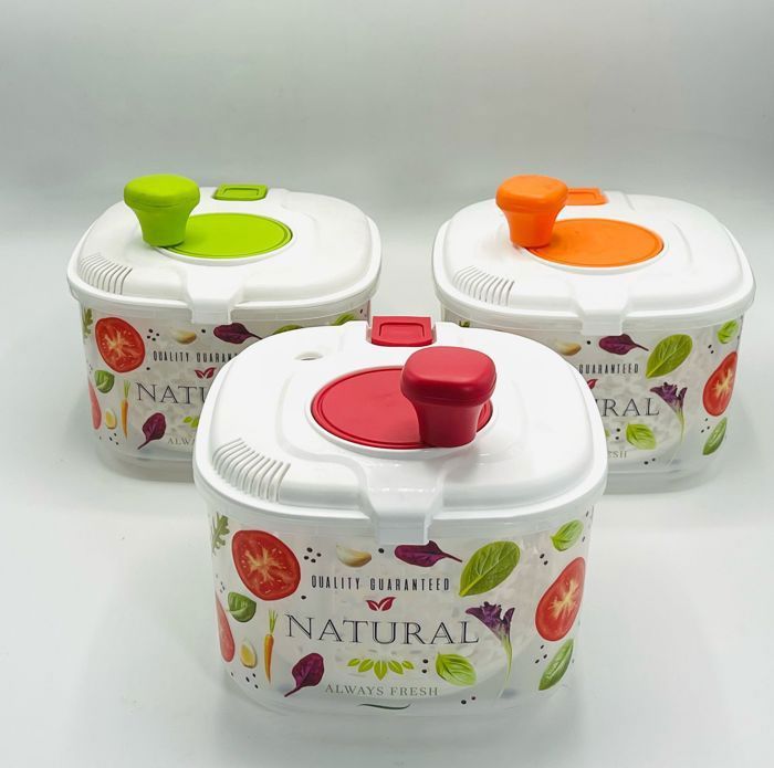 essoreuse à salade décorée-légumes 4.2 lt