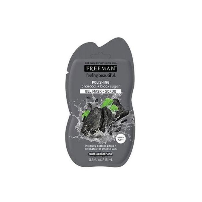 Masque polissage charbon de bois+sucre noir