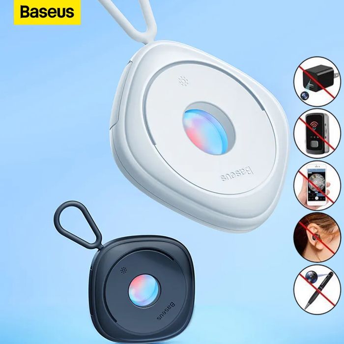 Baseus – détecteur de caméra pour caméra cachée, Gadget de détection d'objectif caché, Portable, Protection de sécurité Anti-Peeping