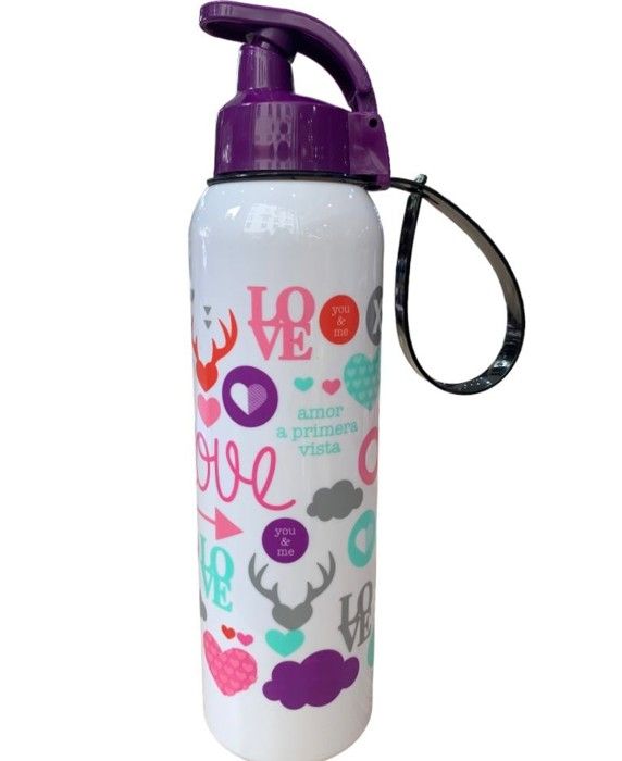 Bouteille sport - Non spécifié - 0.75l - Plastique - Violet - Adulte