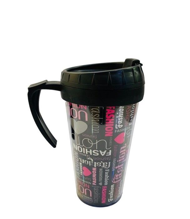 Tasse a cafe avec poignee motif fashion 540cc