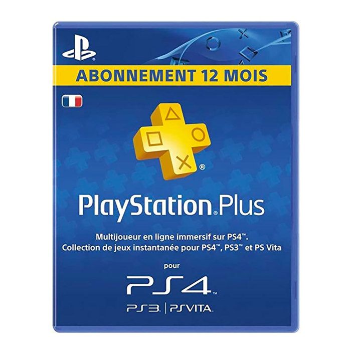 PLAYSTATION PS4 LIVECARDS PS+ ABONNEMENT 1AN