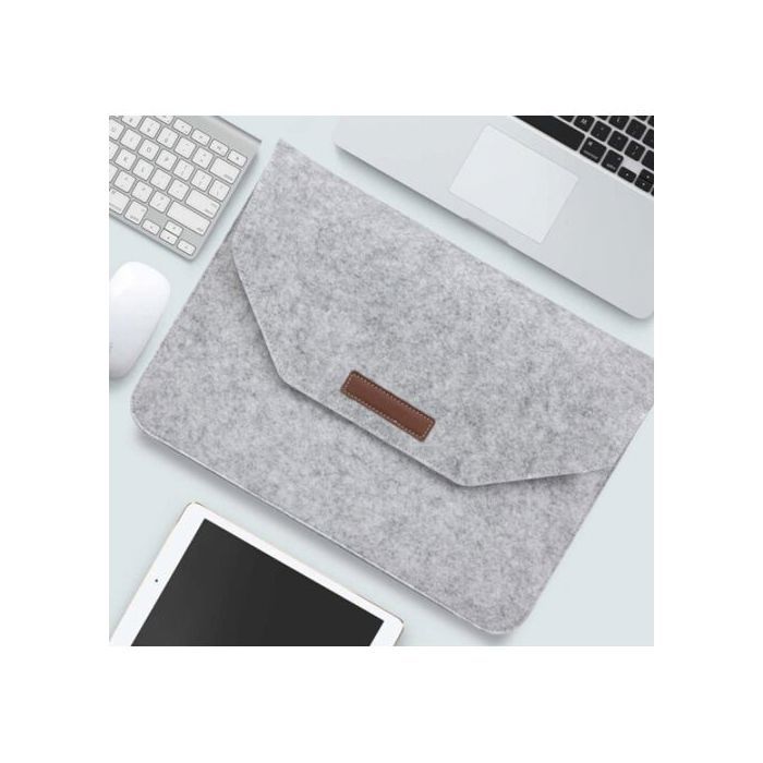 sacoche en feutre de laine pour PC portable / macbook / ipad /12/13.3