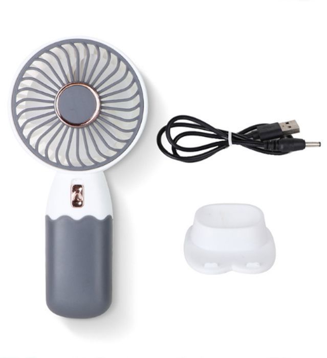 mini ventilateur sans fil de poche portable aste par USB  pour la maison refroidissement d'été avec support pour téléphone