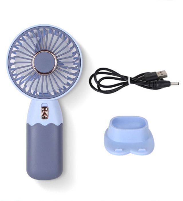 mini ventilateur sans fil de poche portable aste par USB pour la maison refroidissement d'été avec support pour téléphone