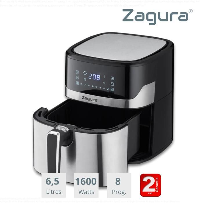 Zagura - FRITEUSE SANS HUILE / AIR FRYER DIGITAL - 6.5L