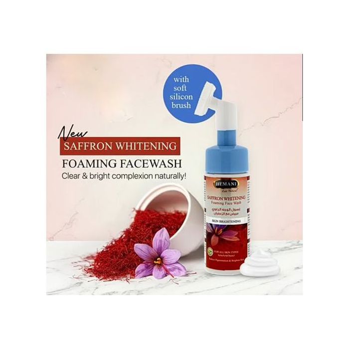 Mousse Nettoyante et Démaquillante Au Saffron