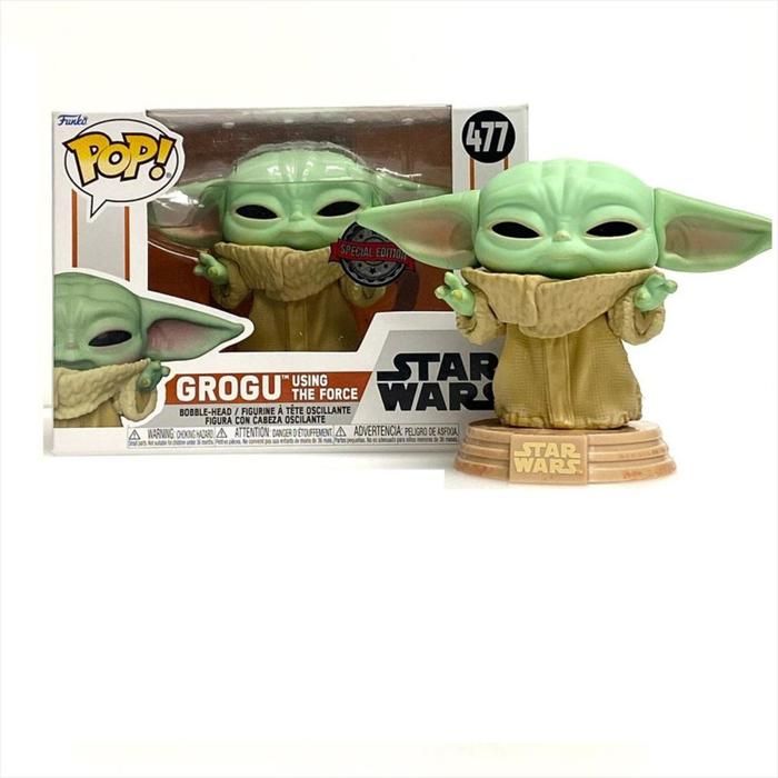 Funko Pop The Mandalorian Grogu Using The Force # 467 Exclusive