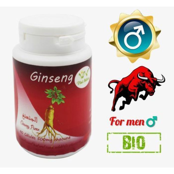 Ginseng power booster la libido et favoriser l'érection