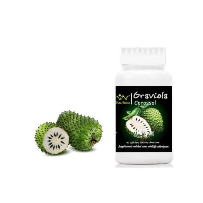 Gélules De Graviola Corossol D'amazonie / Péruvienne Renforce Le Systeme Immunitaire / 40 Gélules