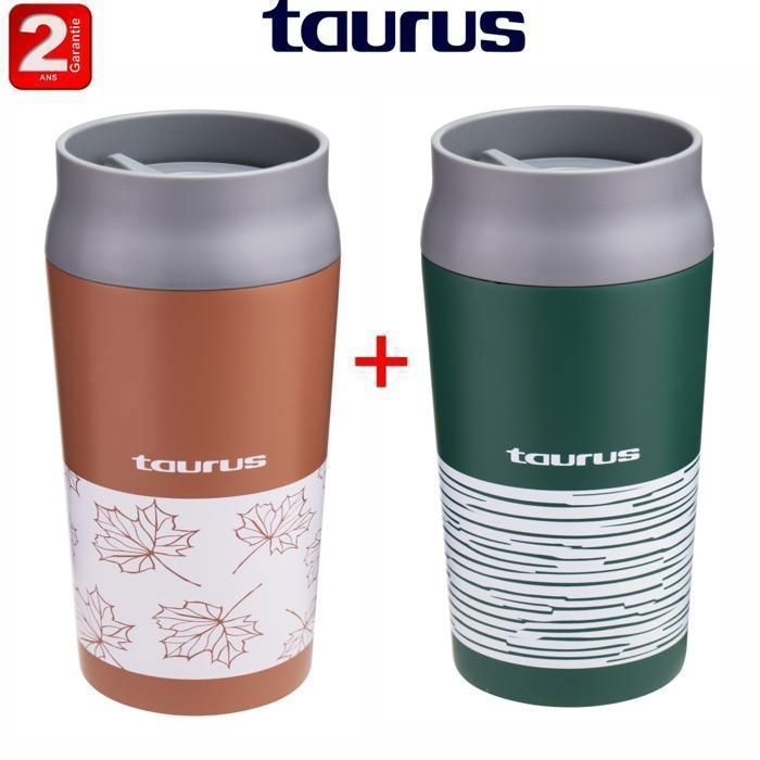 2 MUG ISOTHERME 0.35L TAURUS