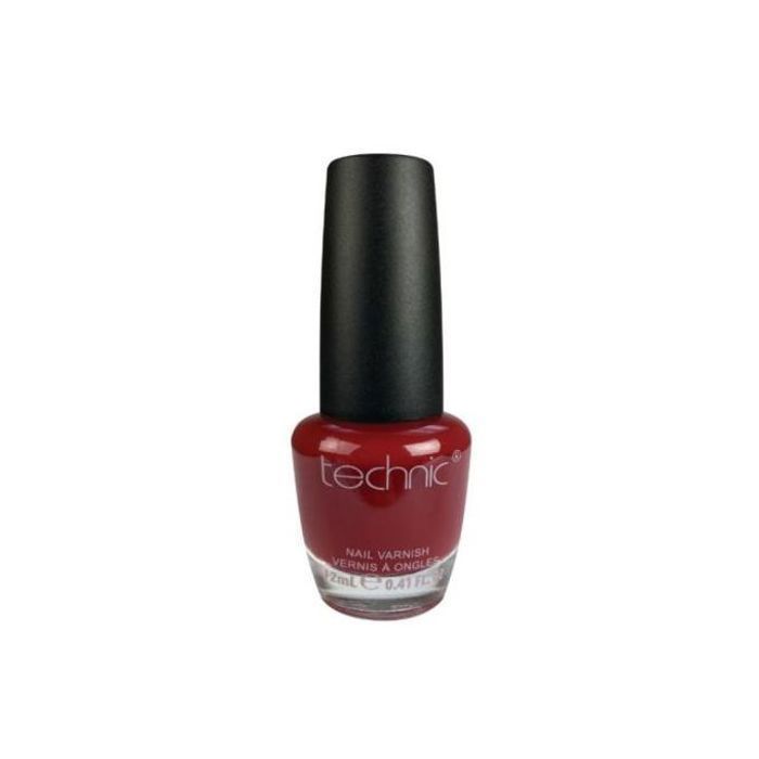 Vernis à ongles - Technic - Sangria - Rouge - Résistant - Durable
