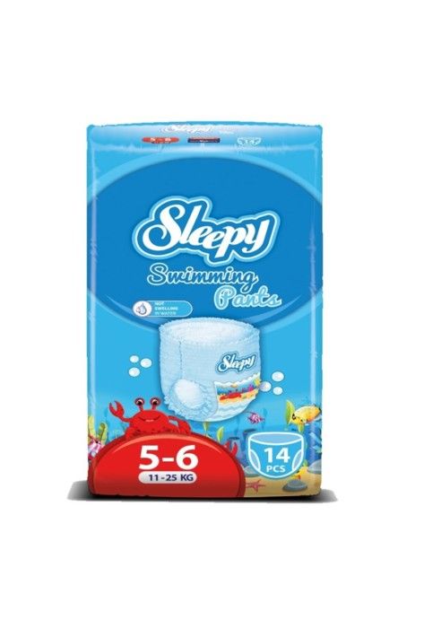 Sleepy Natural Swimming Couche de bain, Junior 14 - 11-25KG- T5-T6
