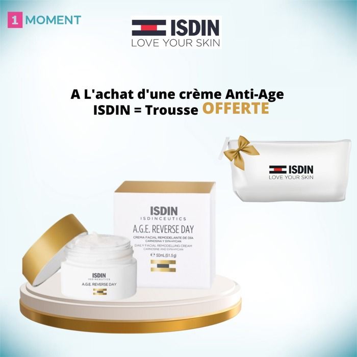 ISDIN isdinceutics A.G.E. REVERSE DAY 50ML + Trousse Offerte