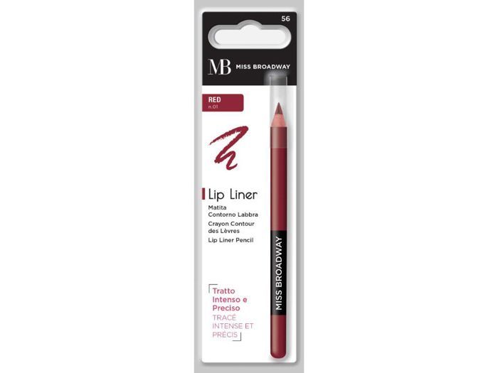 Crayon à lèvres - MB MILANO - Perfect Lip Liner Intense - Rouge - N°56 - Tracé précis