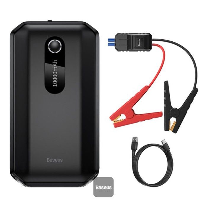 Super Energy Air Car Jump Starter Banque d'alimentation 10000 mAh maximum 12V Démarreur de voiture et Chargeur de téléphone portable