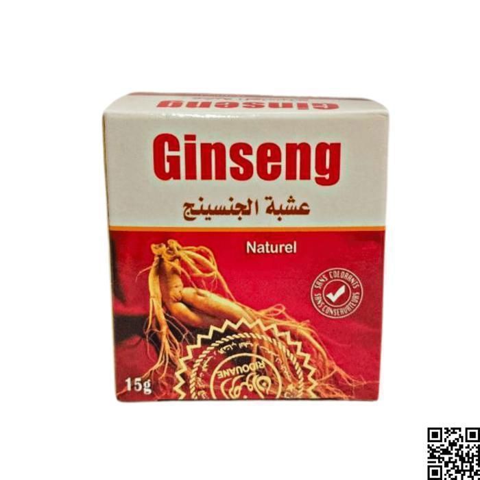 Ginseng Pur de Haute Qualité – Énergie et Vitalité Naturelle - 15g