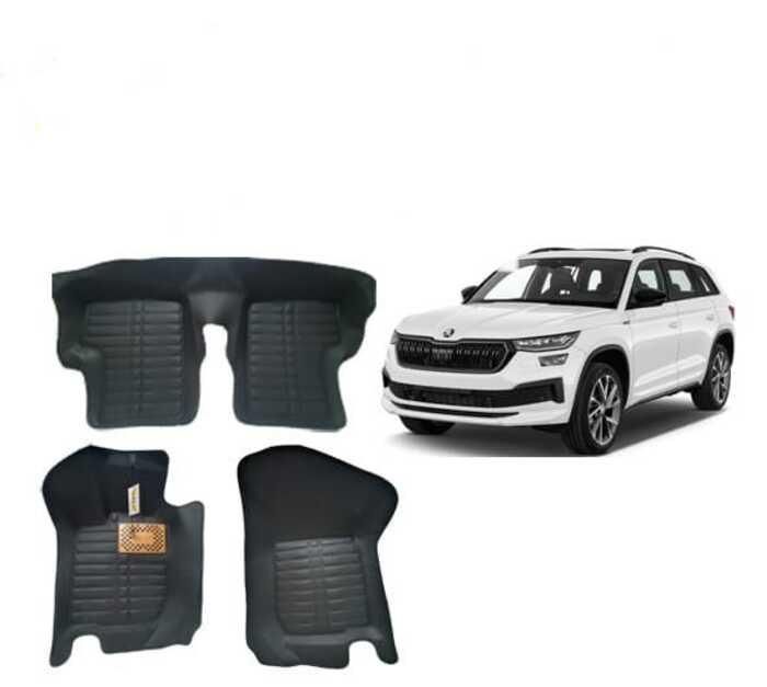 Tapis sur mesure 5d pour Skoda Kodiaq 2017|2021+