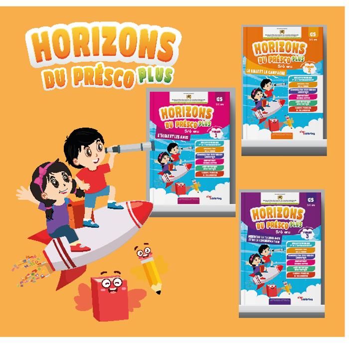 Pack Horizons du présco pour maternelle - grande section français 5/6 ans