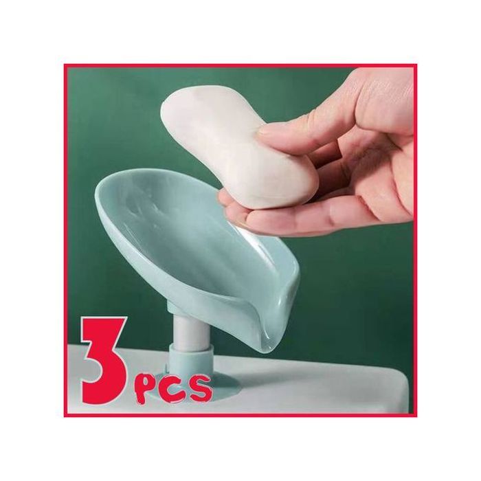 pack 3 Porte-savon perforé