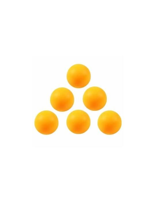 6 BALLES 1X ORANGE ADULTES