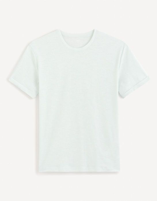 T-shirt col rond 100% coton